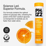 Phizz Orange Multivitamin Hydration & Electrolyte Effervescent Tablets 60 per pack