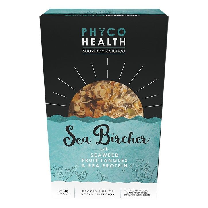 PhycoHealth SeaBircher Muesli (Seaweed Fruit Tangles & Pea Protein) 500g