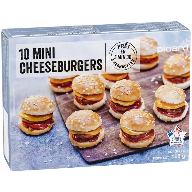 Picard Mini Cheeseburgers 10 per pack