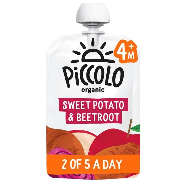 Piccolo Sweet Potato Apple Pear & Beetroot Organic Pouch 4 mths+ 100g