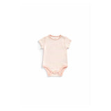 Pink Striped Organic Cotton Bodysuit