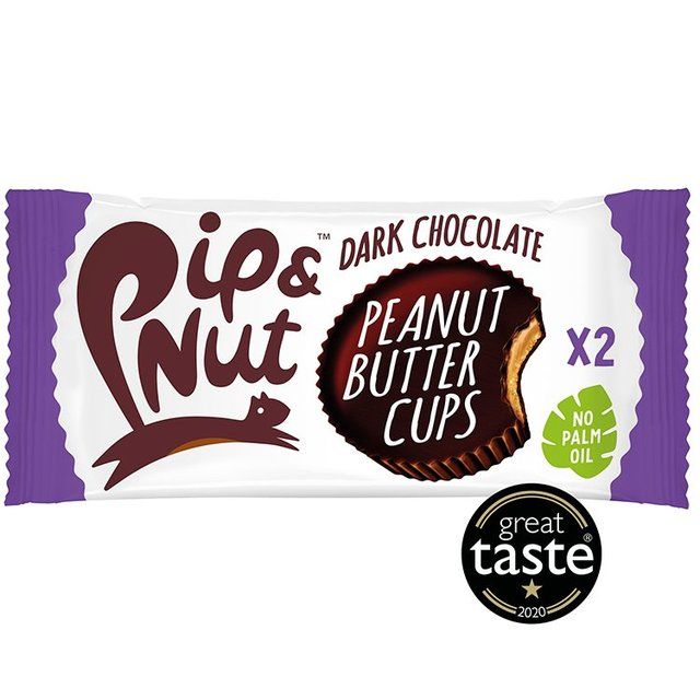 Pip & Nut Dark Chocolate Peanut Butter Cups 34g