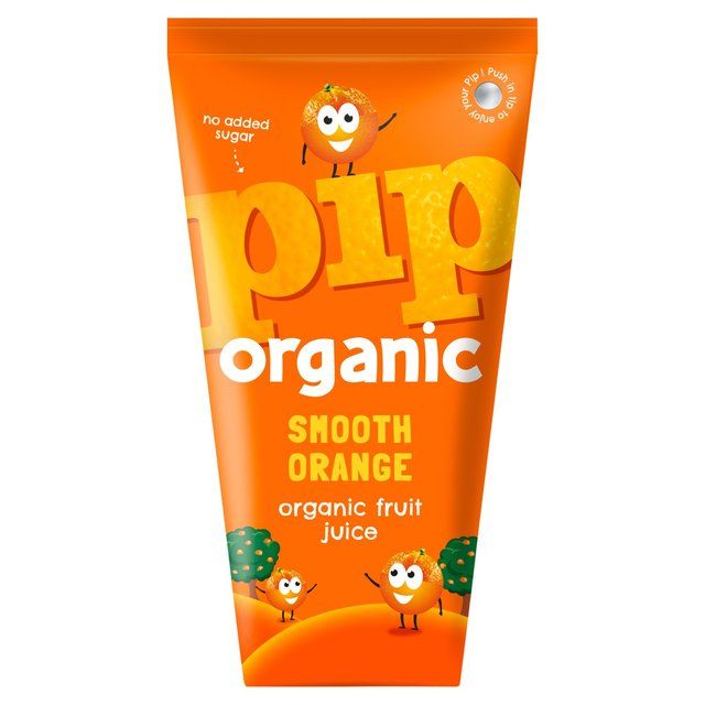 Pip Organic Kids Smooth Orange Juice 4 x 180ml