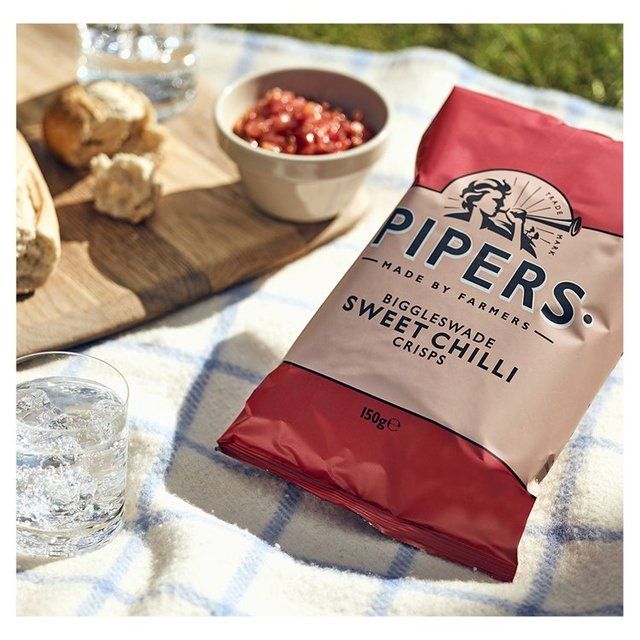 Pipers Biggleswade Sweet Chilli Sharing Bag Crisps 150g