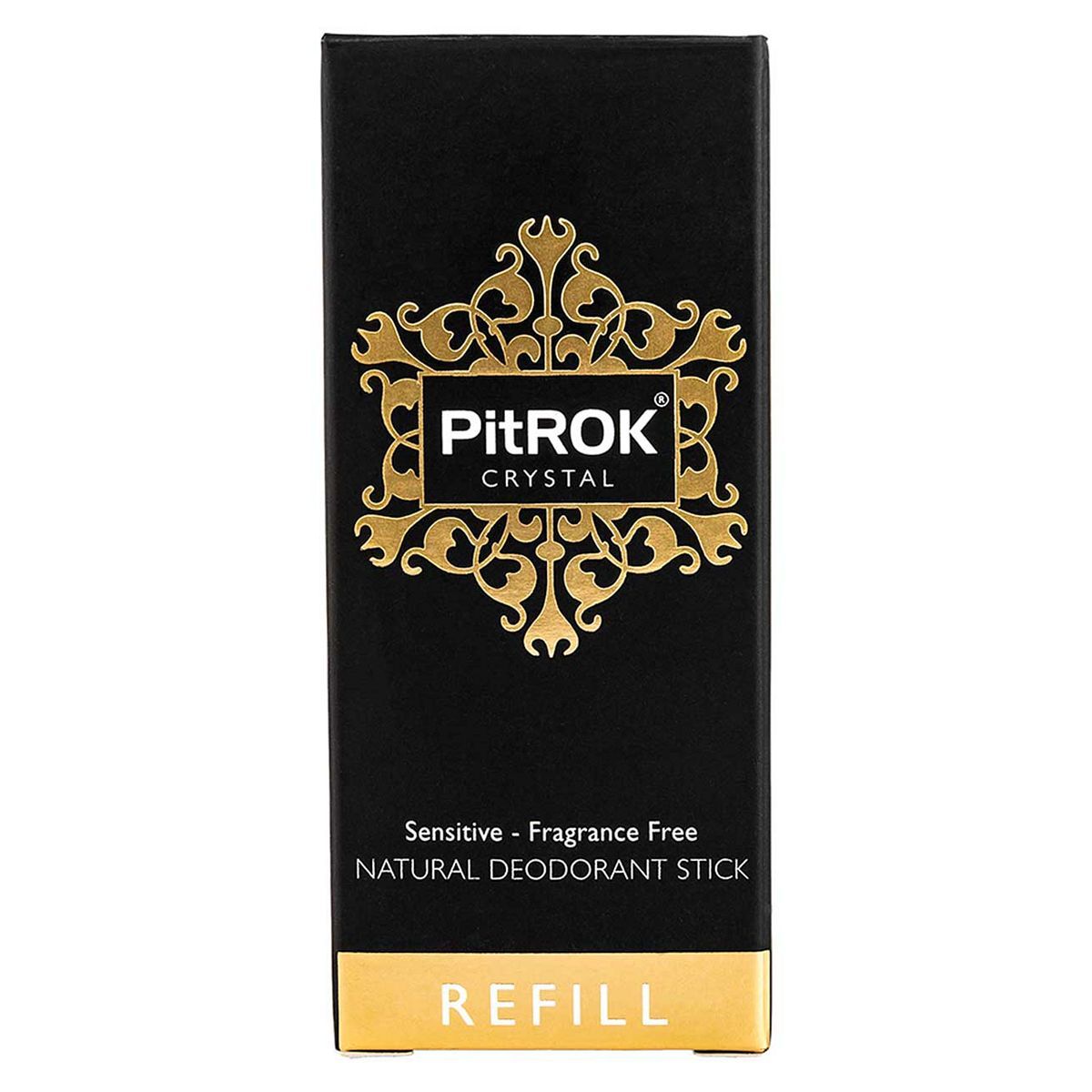 PitROK Crystal Natural Deodorant Stick Refill 100g