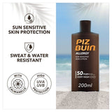 Piz Buin Allergy Sensitive SPF 50 Sun Lotion 200ml