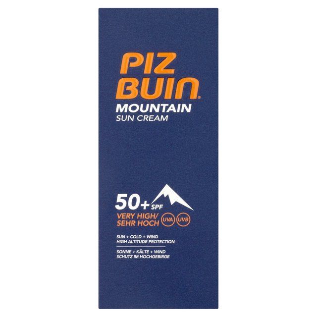 Piz Buin SPF 50+ Mountain Sun Cream    50ml