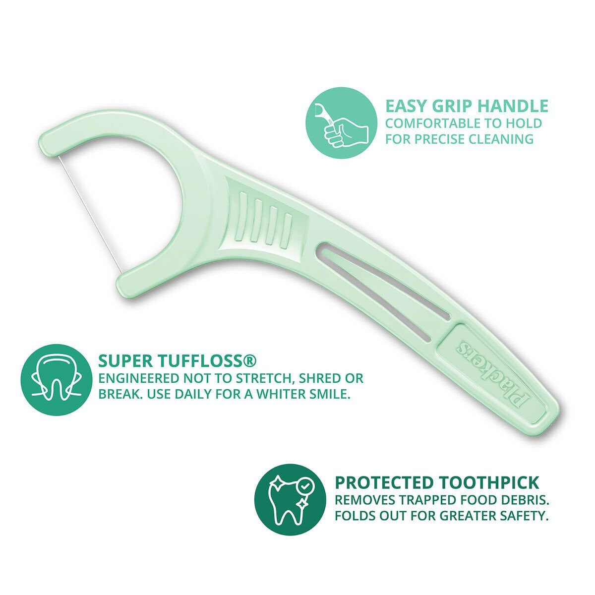 Plackers Micro Mint Flossers, 600 Pack