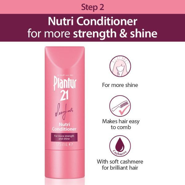 Plantur 21 #longhair Caffeine Shampoo and Conditioner Set