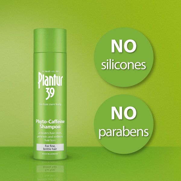 Plantur 39 Caffeine Shampoo For Fine Brittle Hair 2x 250ml