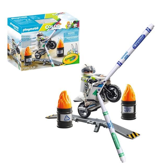 Playmobil 71377 Motorbike with colourful water-soluble markers