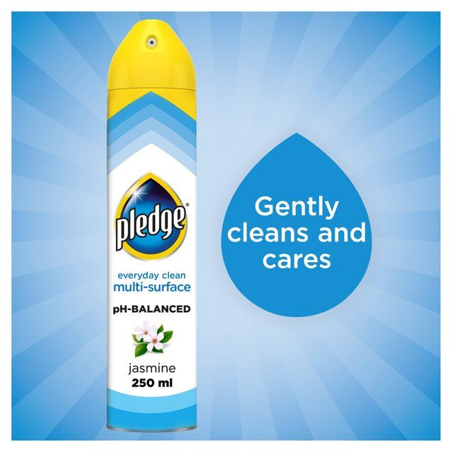 Pledge Clean It Multisurface Polish Cleaner Jasmine 250ml