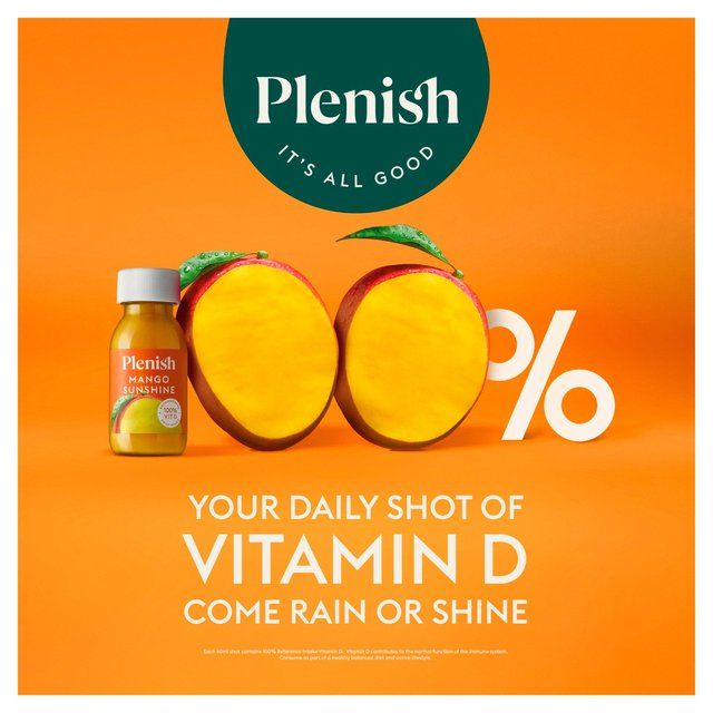Plenish Mango Sunshine Shot   60ml