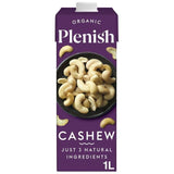 Plenish Organic Cashew Unsweetened Drink Long Life 1L