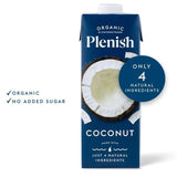 Plenish Organic Coconut Unsweetened Drink Long Life 1L