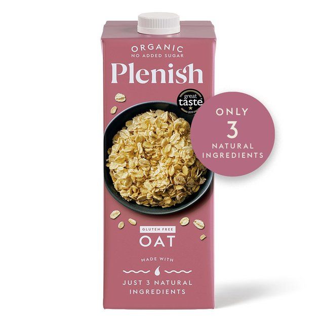 Plenish Organic Gluten Free Oat Drink Long Life 1L