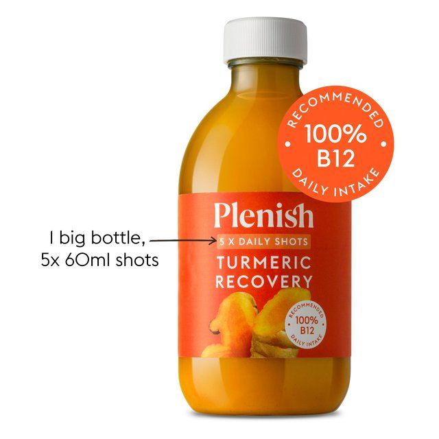 Plenish Turmeric Recovery Dosing Bottle 5x Shots 300ml