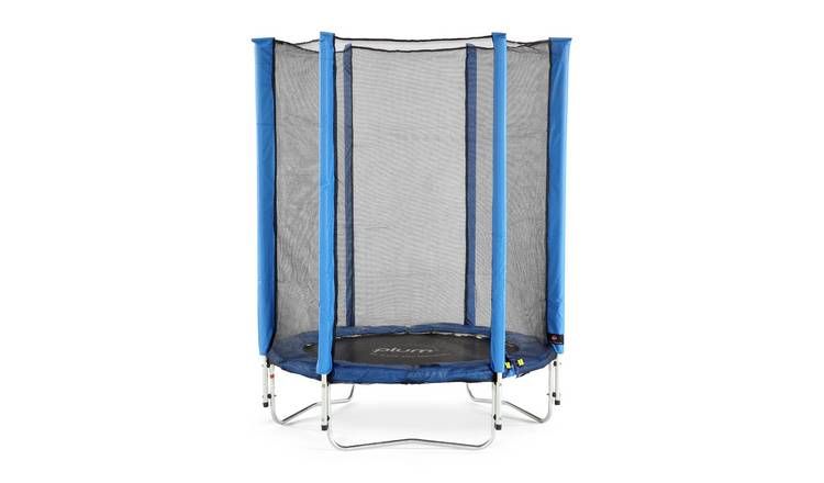 Plum Junior Springsafe Trampoline & Enclosure - Blue