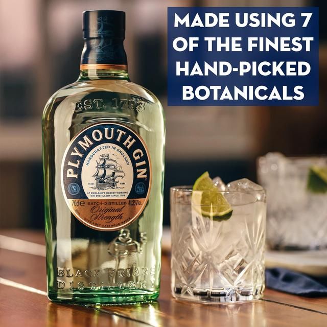 Plymouth The Original Strength English Gin 70cl