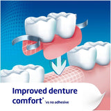 Poligrip Denture Adhesive Fixative Cream Flavour Free All-Day Hold 40g