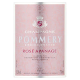 Pommery Apanage Rose Champagne NV 75cl