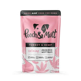 Pooch & Mutt Turkey and Hemp Calming Meaty Dog Treats 120g