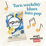 popchips Sea Salt Sharing Crisps 85g
