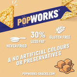 Popworks Salted Toffee Popped Crisps Sharing Bag 85g