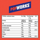 Popworks Sweet BBQ Popped Crisps Sharing Bag 85g