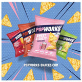 Popworks Sweet & Salty Multipack Popped Crisps 5 per pack