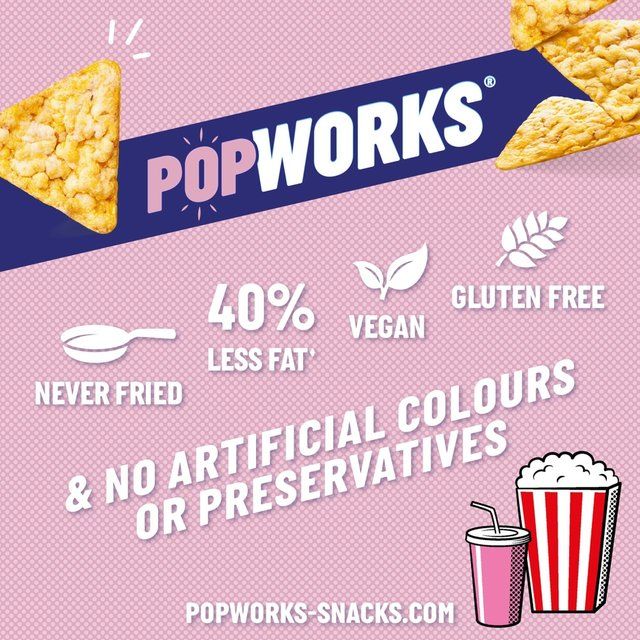 PopWorks Sweet & Salty Popped Crisps Sharing Bag 85g