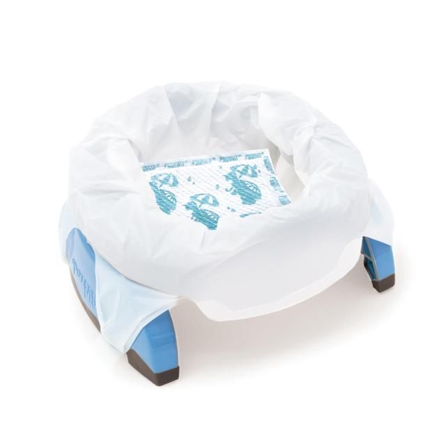 Potette Plus 2in1 Folding Portable Potty White