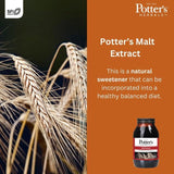 Potters Herbals Malt Extract Natural Sweetener Liquid    650g