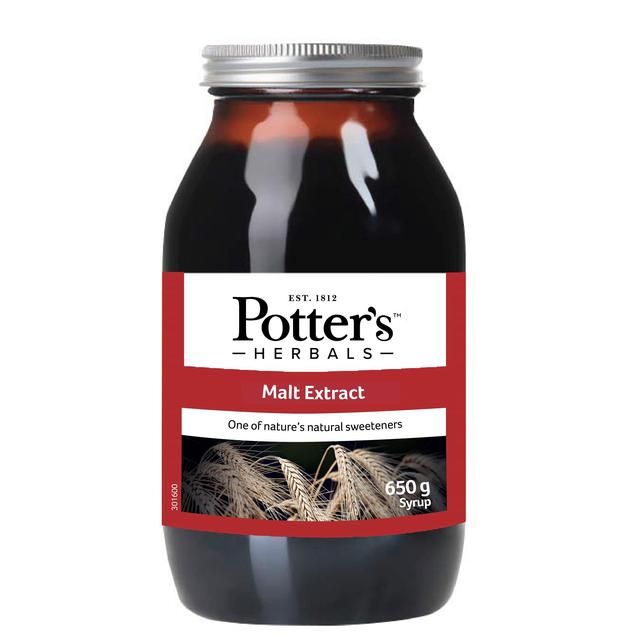 Potters Herbals Malt Extract Natural Sweetener Liquid    650g