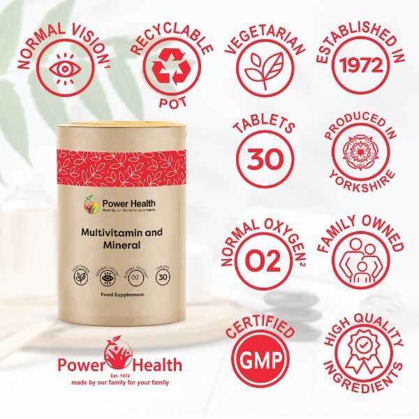 Power Health Multivitamin & Mineral Tablets - 30s