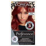 Preference Vivids (Colorista) Hair Dye Silver Grey 10.11 CHERRY RED 566