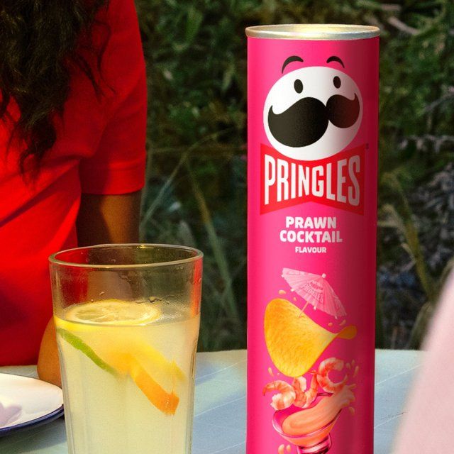 Pringles Prawn Cocktail Flavour Sharing Crisps 185g