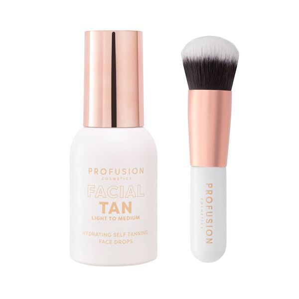 Profusion Cosmetics Facial Bronzing Set | Light To Medium