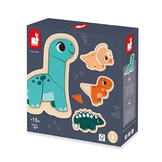 Progressive Puzzles Dino