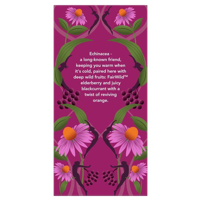 Pukka Tea Herbs Elderberry & Echinacea with Elderflower Tea Bags 20 per pack