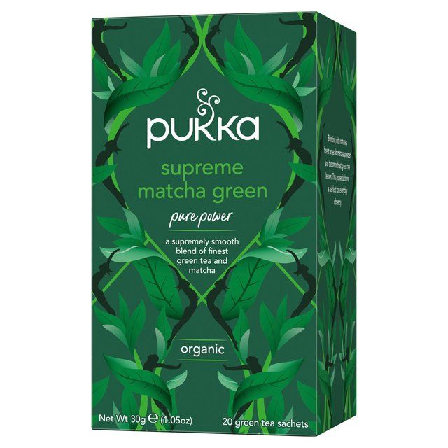 Pukka Tea Herbs Supreme Green Matcha Tea Bags 20 per pack