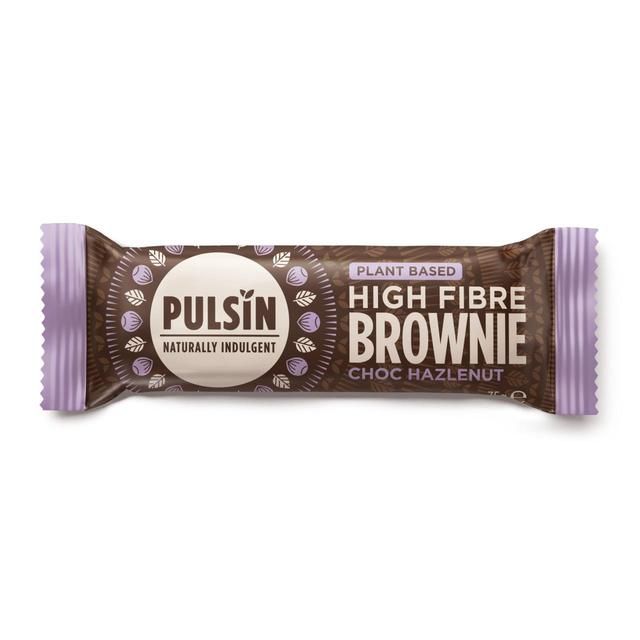 Pulsin Choc Hazelnut Vegan High Fibre Brownie Multipack 4 x 35g