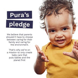 Pura Plastic Free Baby Wipes 12 x 60pk   12 x 60 per pack