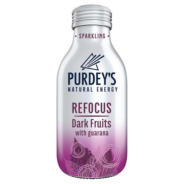 Purdey's Natural Energy Refocus Dark Fruits 330ml