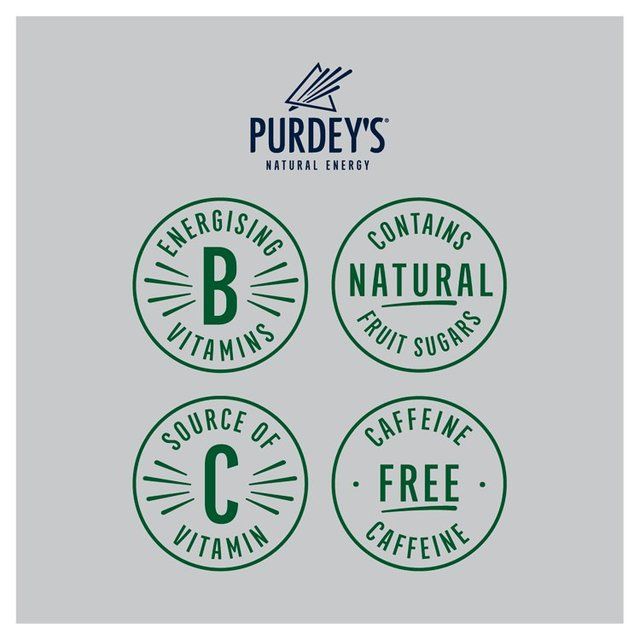 Purdey's Natural Energy Rejuvenate Grape & Apple 4 x 250ml