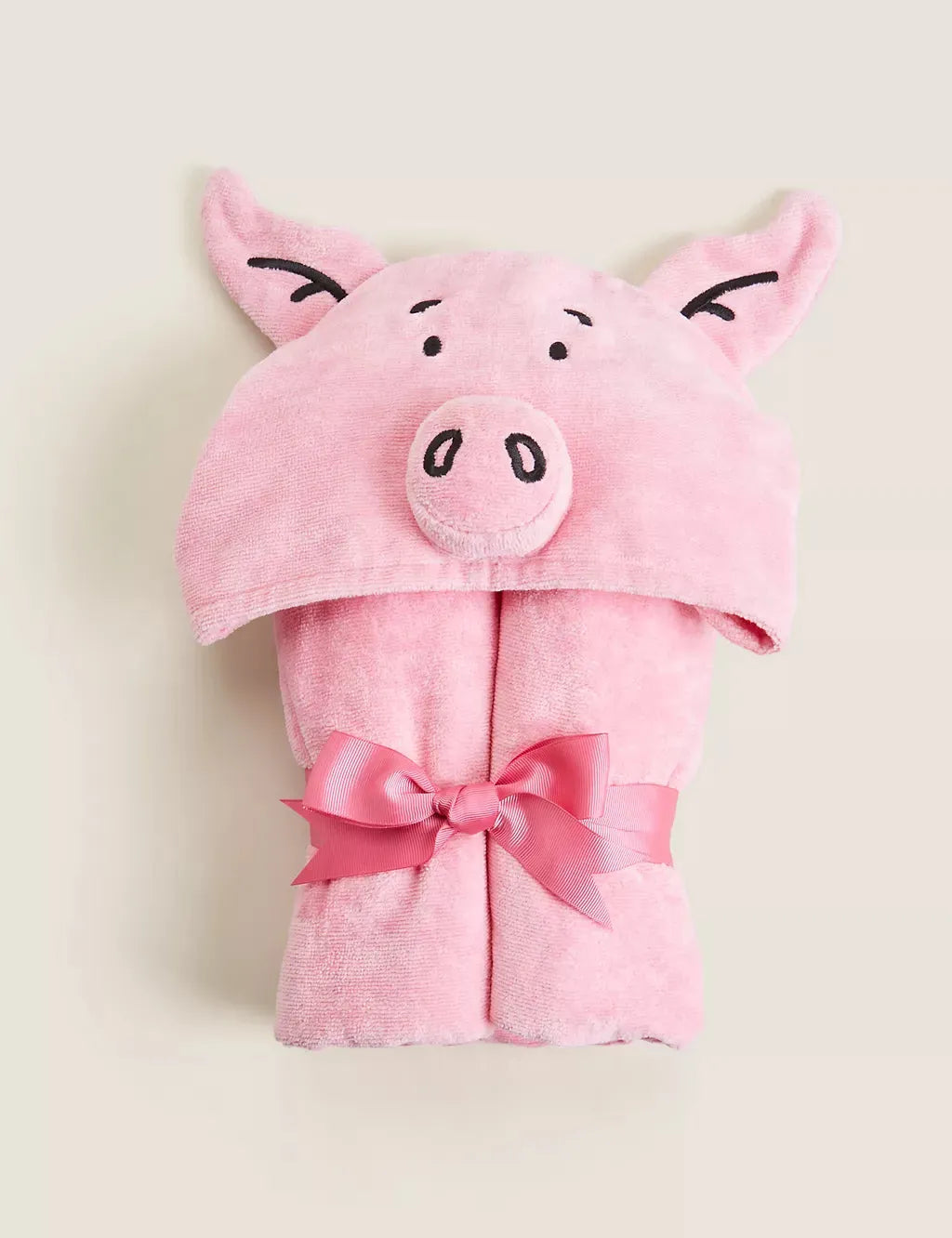 Pure Cotton Percy Pig™ Kids Hooded Towel