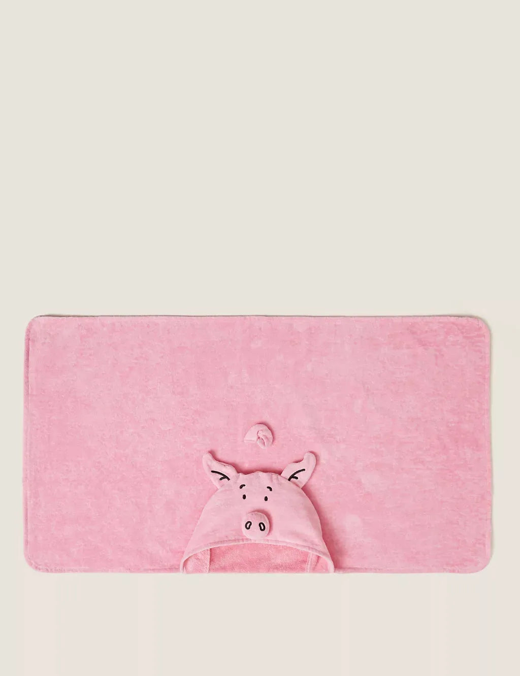 Pure Cotton Percy Pig™ Kids Hooded Towel