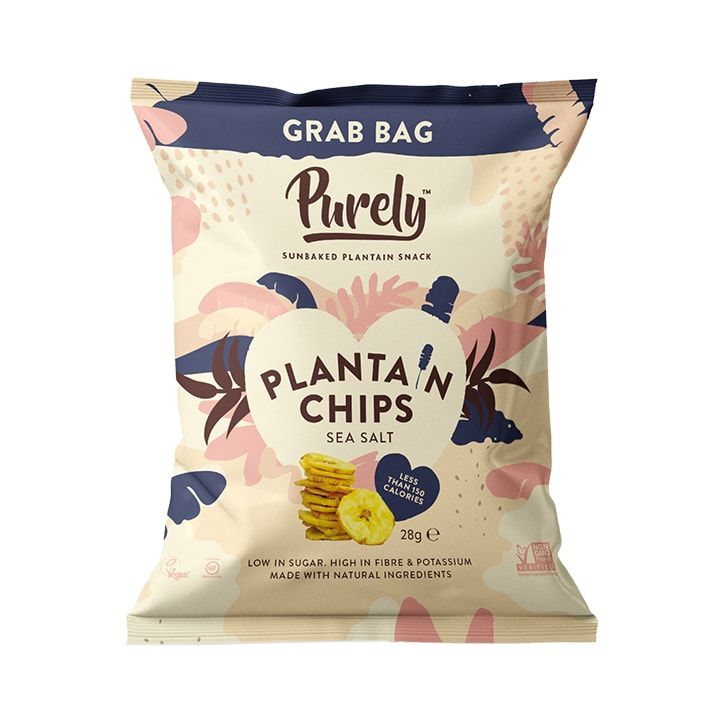 Purely Plantain Chips Nice & Spicy 28g Sea Salt