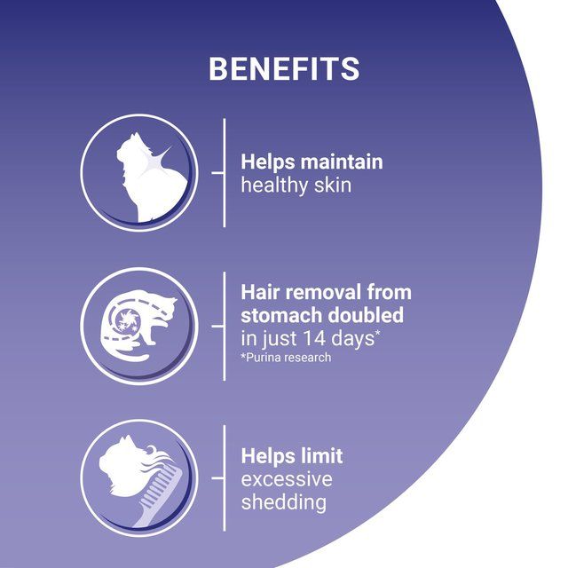 Purina One Coat & Hairball Chicken Dry Cat Food 750g