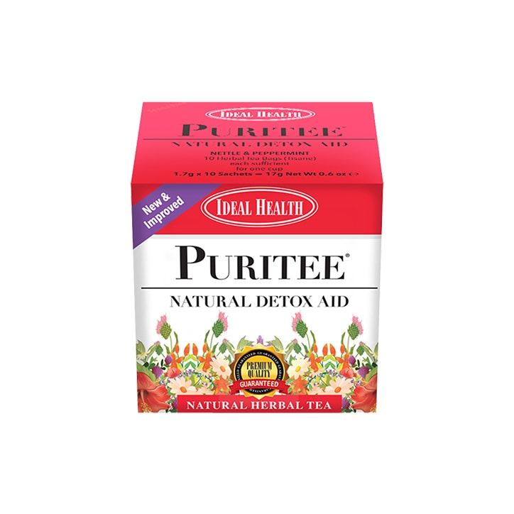 Puritee Natural Detox Aid Tea 10 Tea Bags